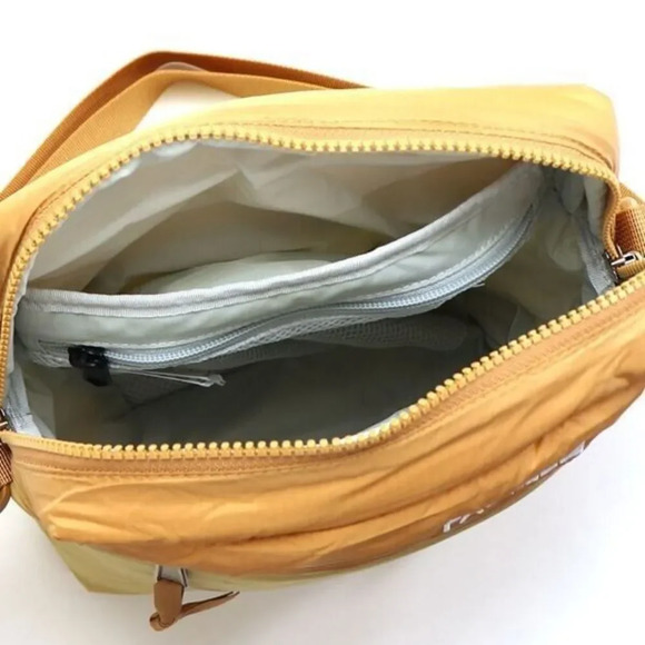 The North Face Nuptse NF0A81BVK1O Crossbody Bag Unisex Khaki Stone Nylon SGN721 - Picture 6 of 7